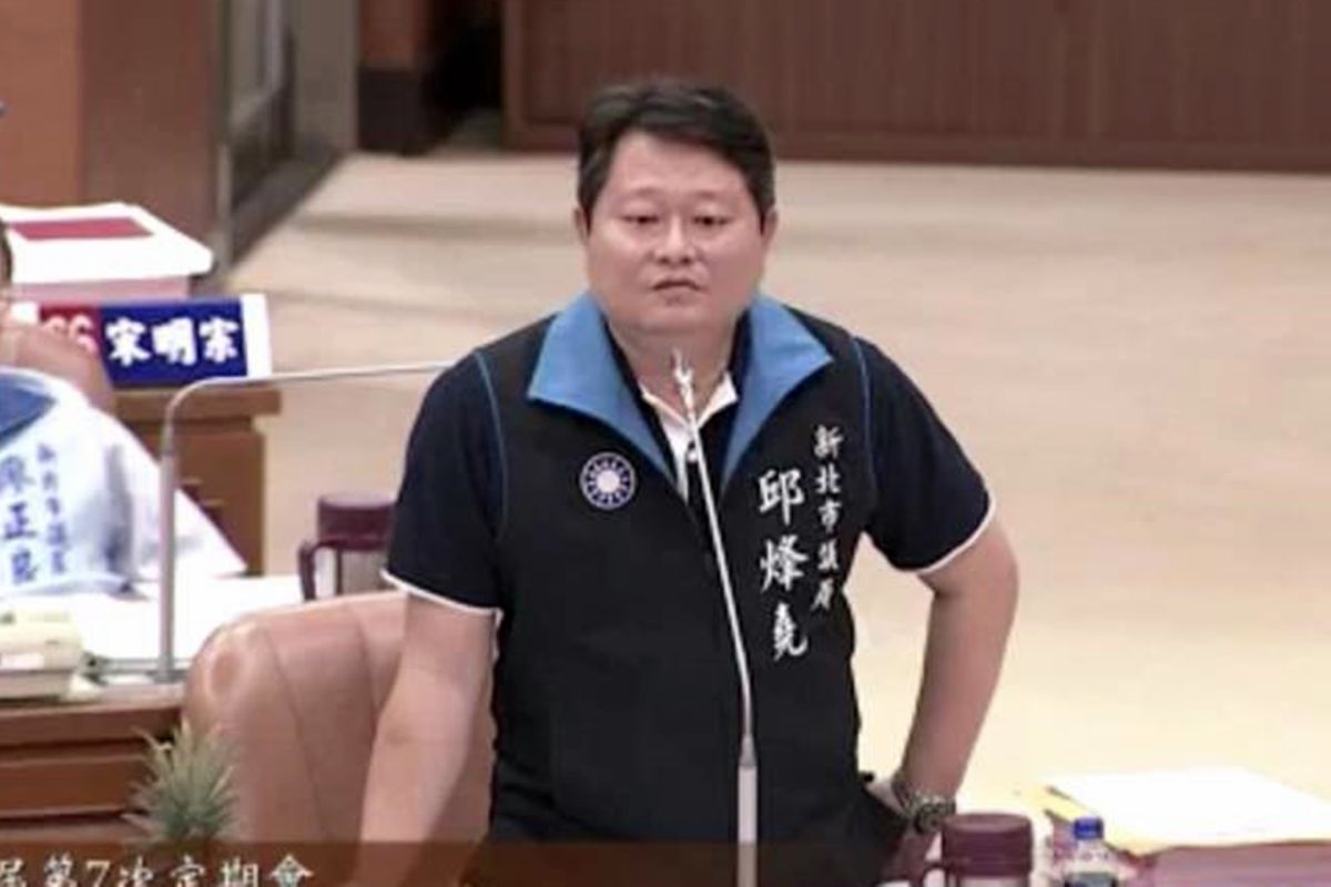 國民黨立委參選人邱烽堯。( 圖 / 翻攝邱烽堯臉書 )