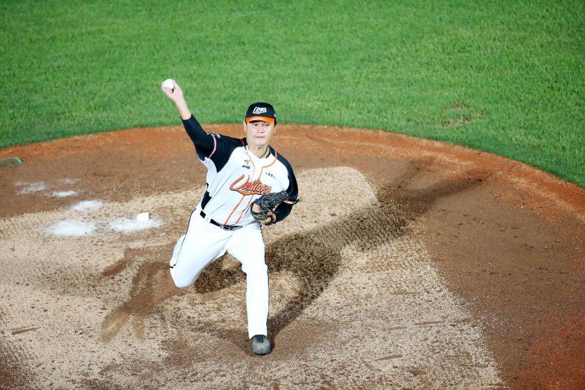 中職勝投王潘威倫。（圖／聯盟提供）