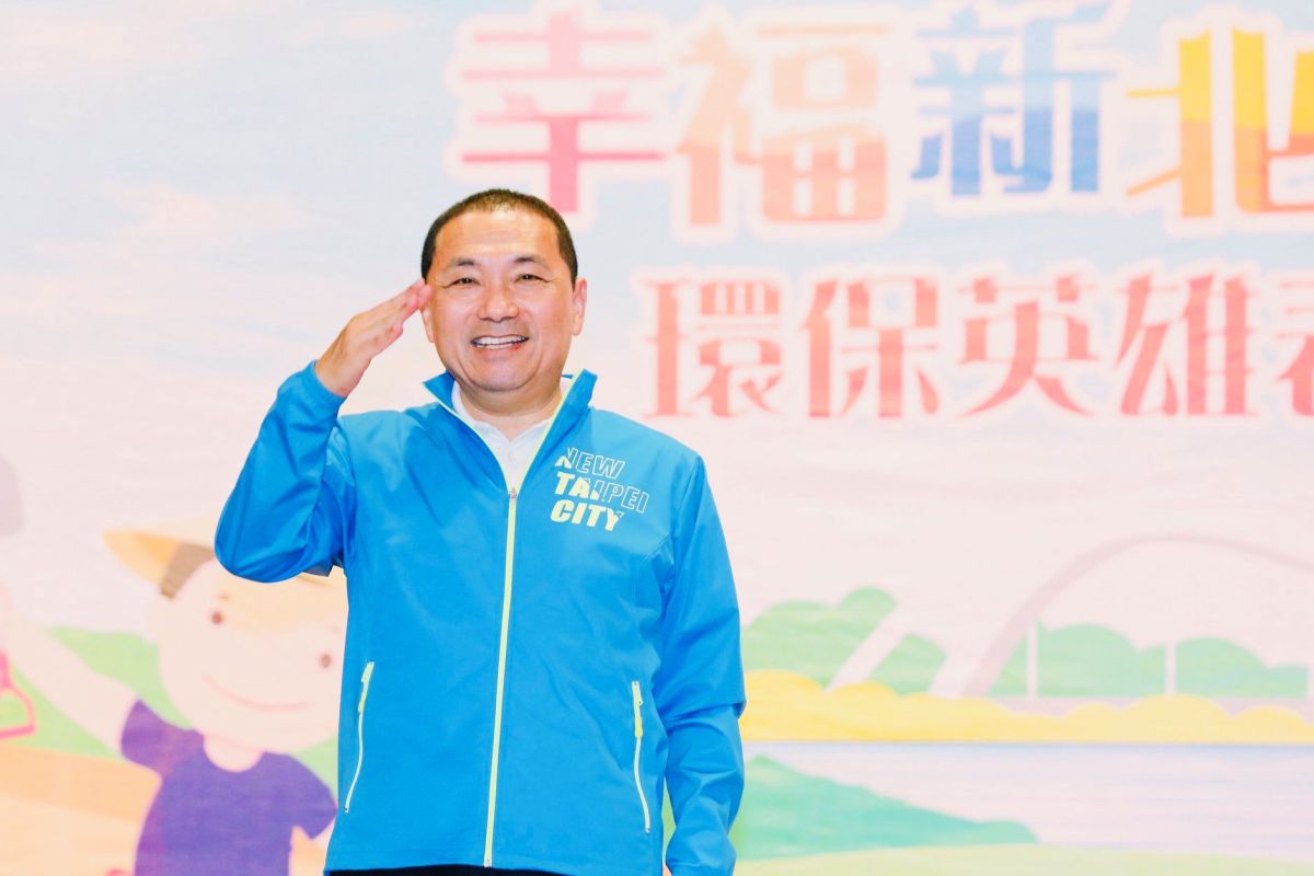 ▲侯友宜國慶日當天安排爬「觀音山硬漢嶺」行程。（圖／新北市政府提供）