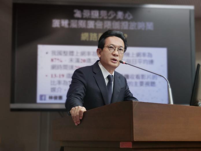 ▲林俊憲認為，台灣憲法已不符合，也不適合台灣目前的政治生態。（圖／林俊憲辦公室）