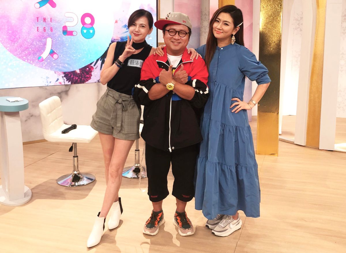 ▲《女人28》-Selina、納豆（中）再度合體主持，與來賓簡沛恩（左）。（圖／東森綜合台）