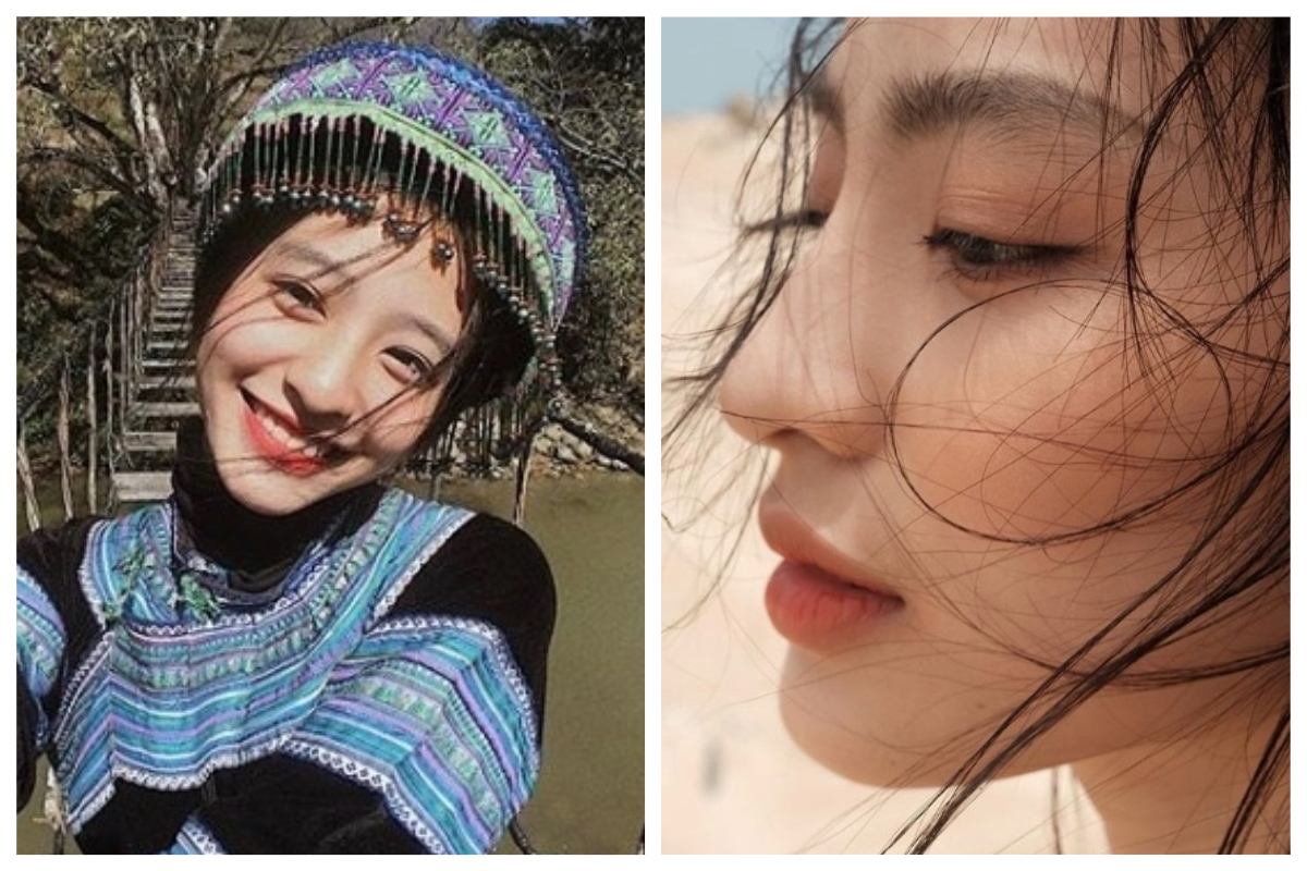 ▲26 歲的 IG 爆紅越南模特兒 Ngoc Minh Duong，被網友封為「千年一遇美女」。（圖／翻攝自 IG）