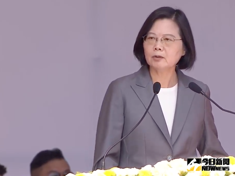 ▲蔡英文在108年的國慶談話中指出，一國兩制讓香港處於失序邊緣。（圖／NOWnews攝影中心）