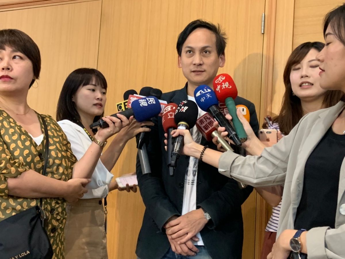 韓國瑜競選辦公室發言人葉元之。 (圖/記者吳承翰攝)