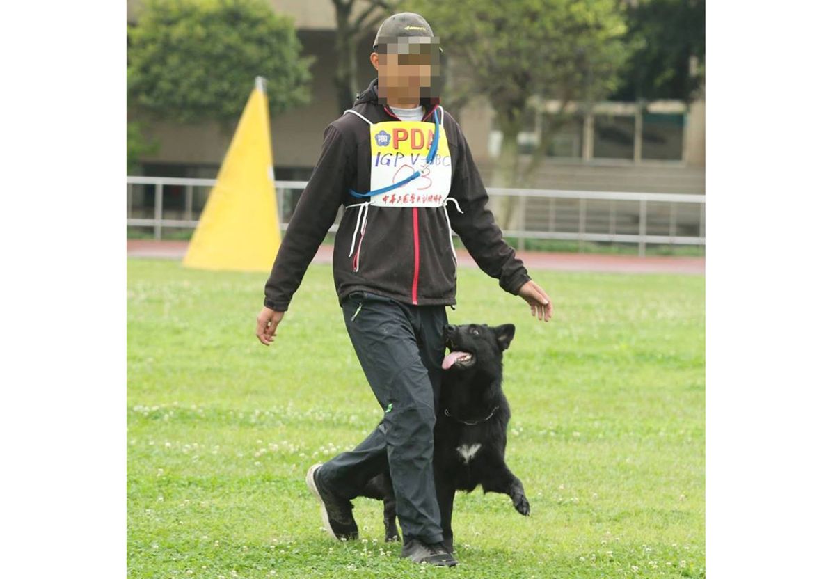 ▲這次被披露虐狗的盧姓訓練師PO出道歉影片表示「我非常非常的不適任教狗的工作，我甚至不配做人！」（圖／翻攝盧姓訓練師臉書）