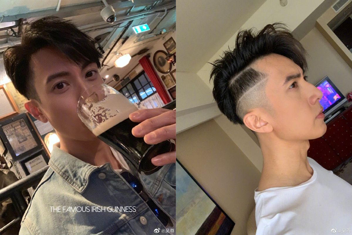 ▲吳尊年過40長相依然帥氣。（圖 / 翻攝微博）