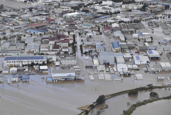 哈吉貝已釀日35死　洪水還沖走多袋福島放射性核垃圾
