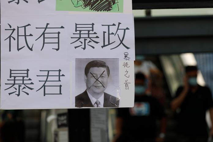 ▲CNN報導稱，香港情勢發展已觸及中共底線，習近平可能派兵鎮壓。（圖／美聯社／達志影像）