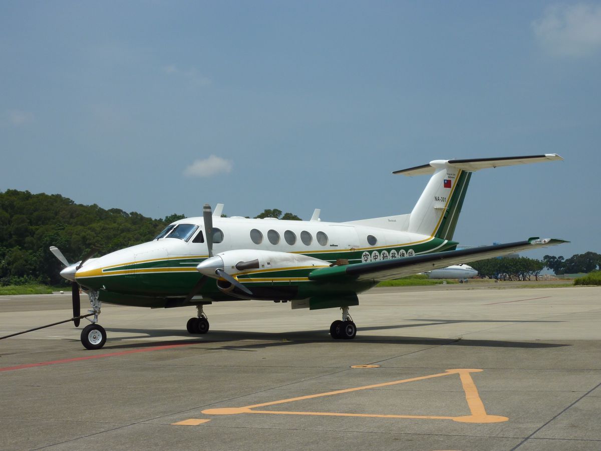 ▲BE－200型飛機機齡已超過40年，將終止飛行任務。（圖／林務局提供）