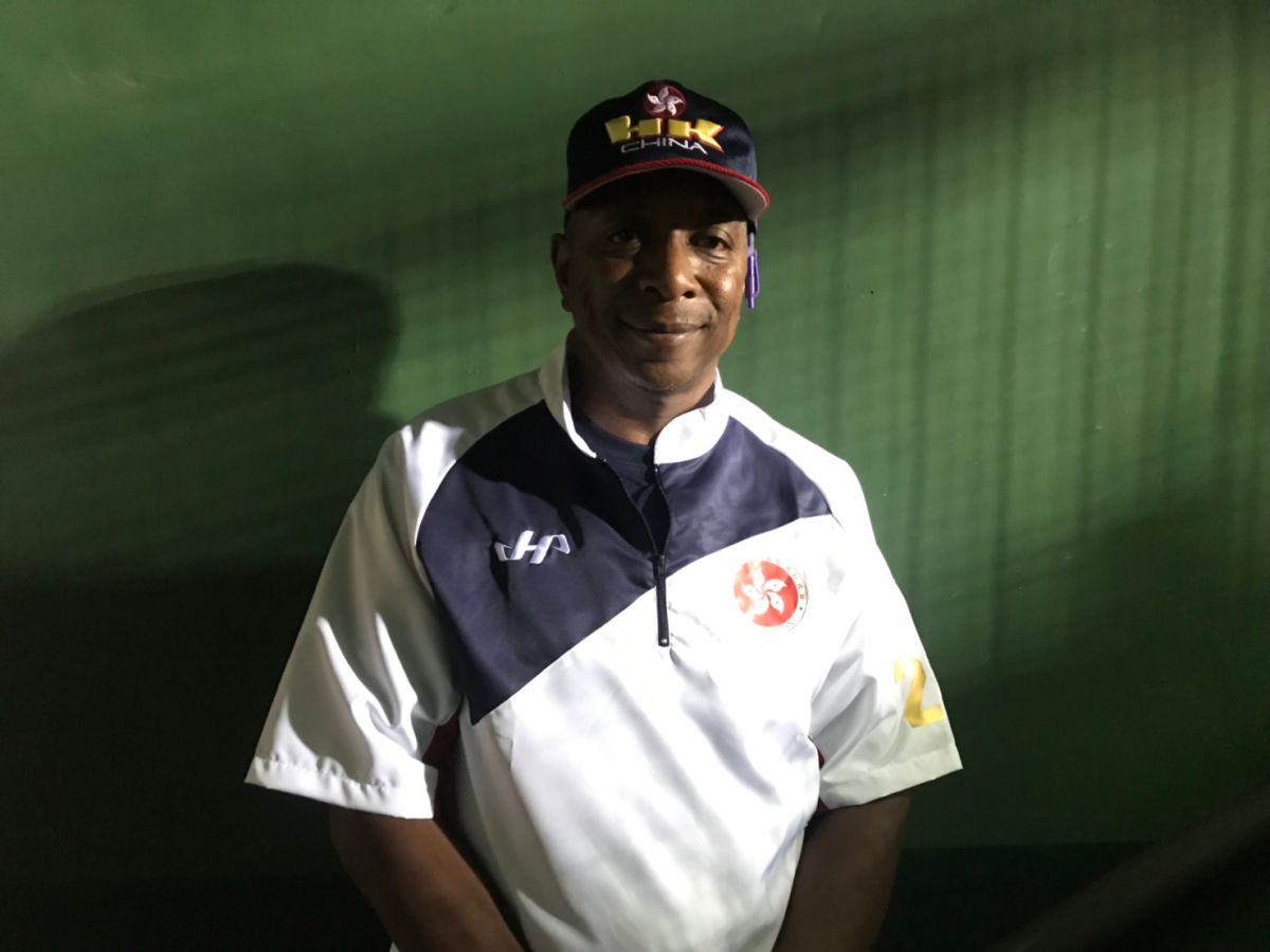 ▲亞錦賽香港隊打擊教練為前Lamigo桃猿打擊教練保羅。（圖／記者雷明正攝影）
