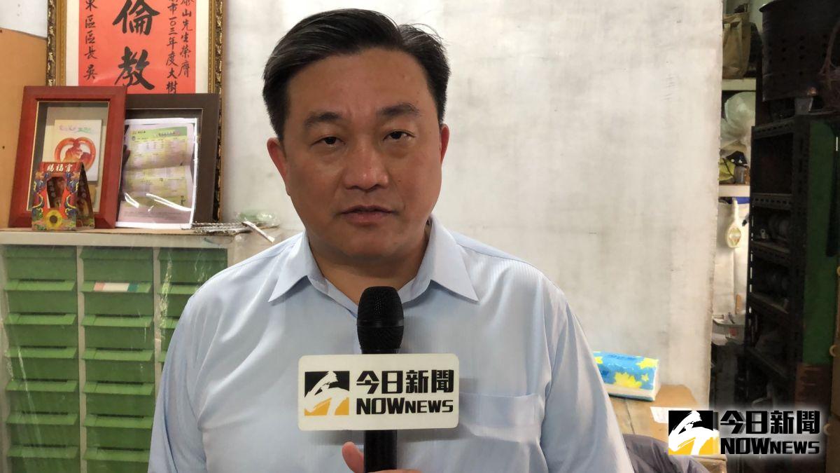 ▲對於李全教力挺洪秀柱，立委王定宇形容是「黑色的投桃報李」。（圖／記者陳聖璋攝）