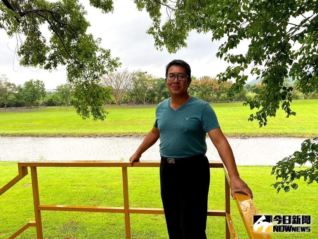 ▲「安農溪總體發展協會」創會理事長吳金波。（圖／記者李清貴攝,2019.10.15)