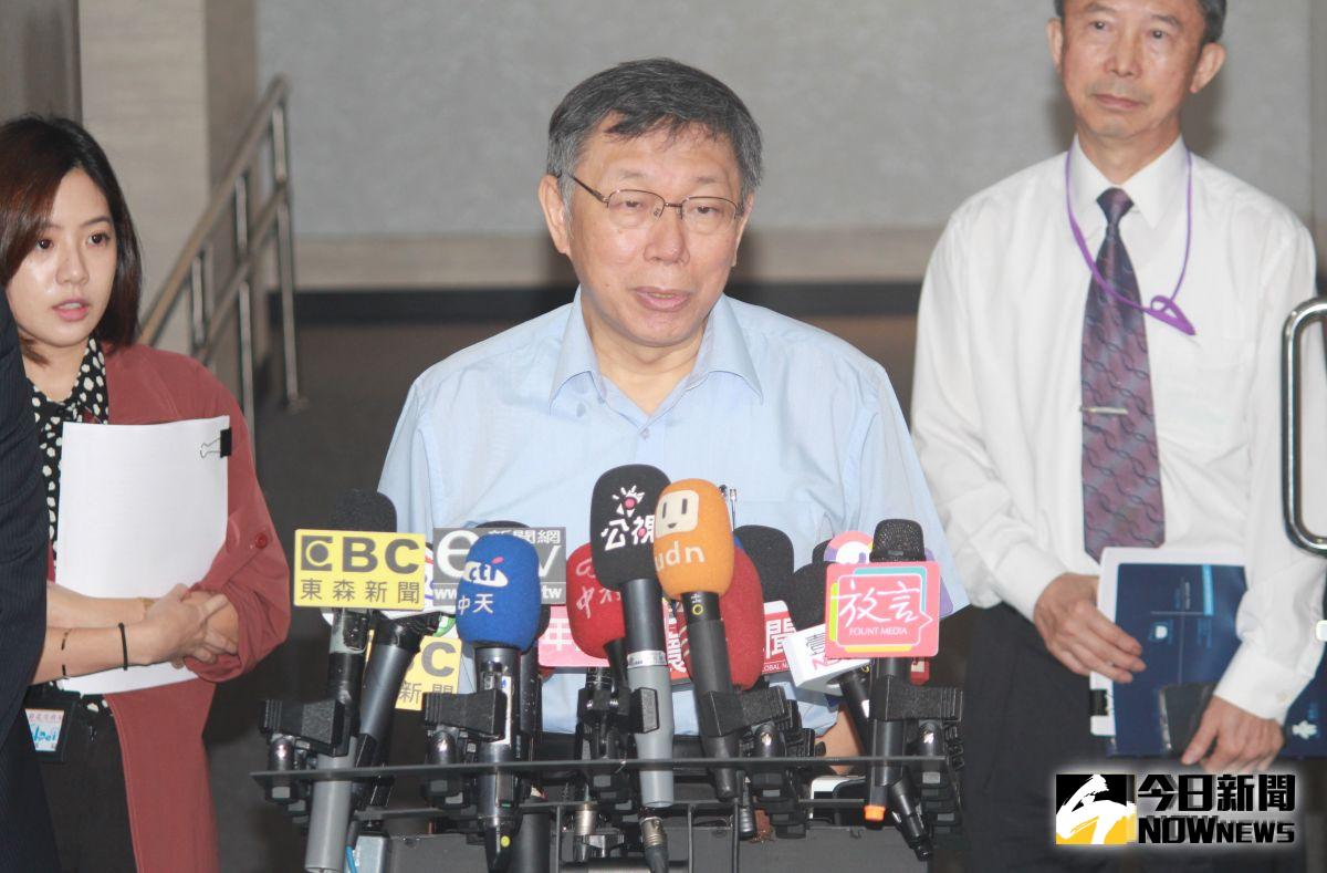 ▲台北市長柯文哲。（圖／記者丁上程攝, 2019.10.14）