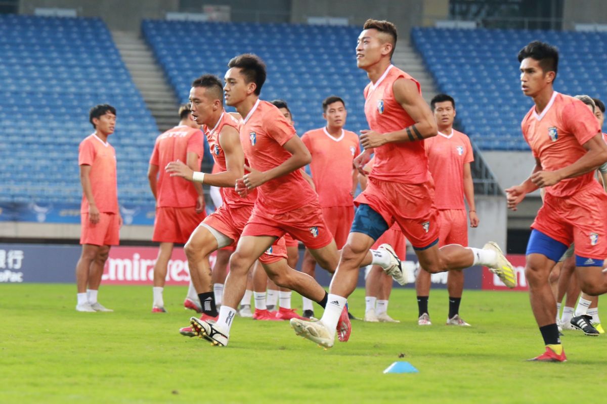 ▲中華隊賽前訓練（圖／中華足協提供）
