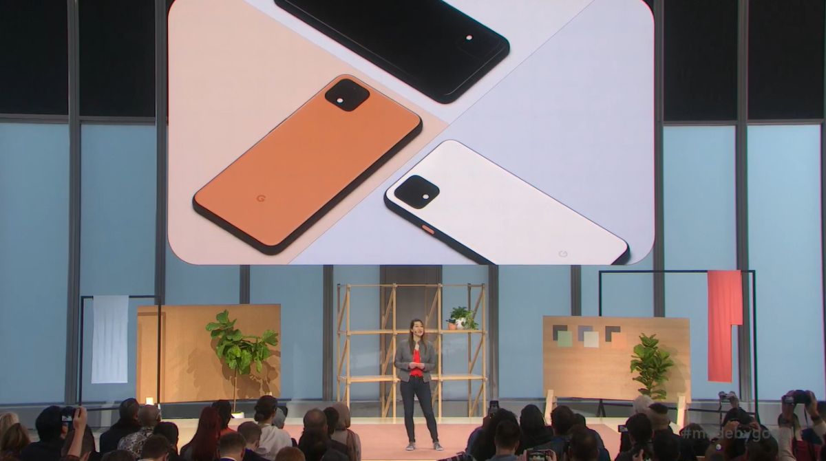 ▲Google發布會終於正式發布了Pixel 4系列手機。（取自Google發布會直播）