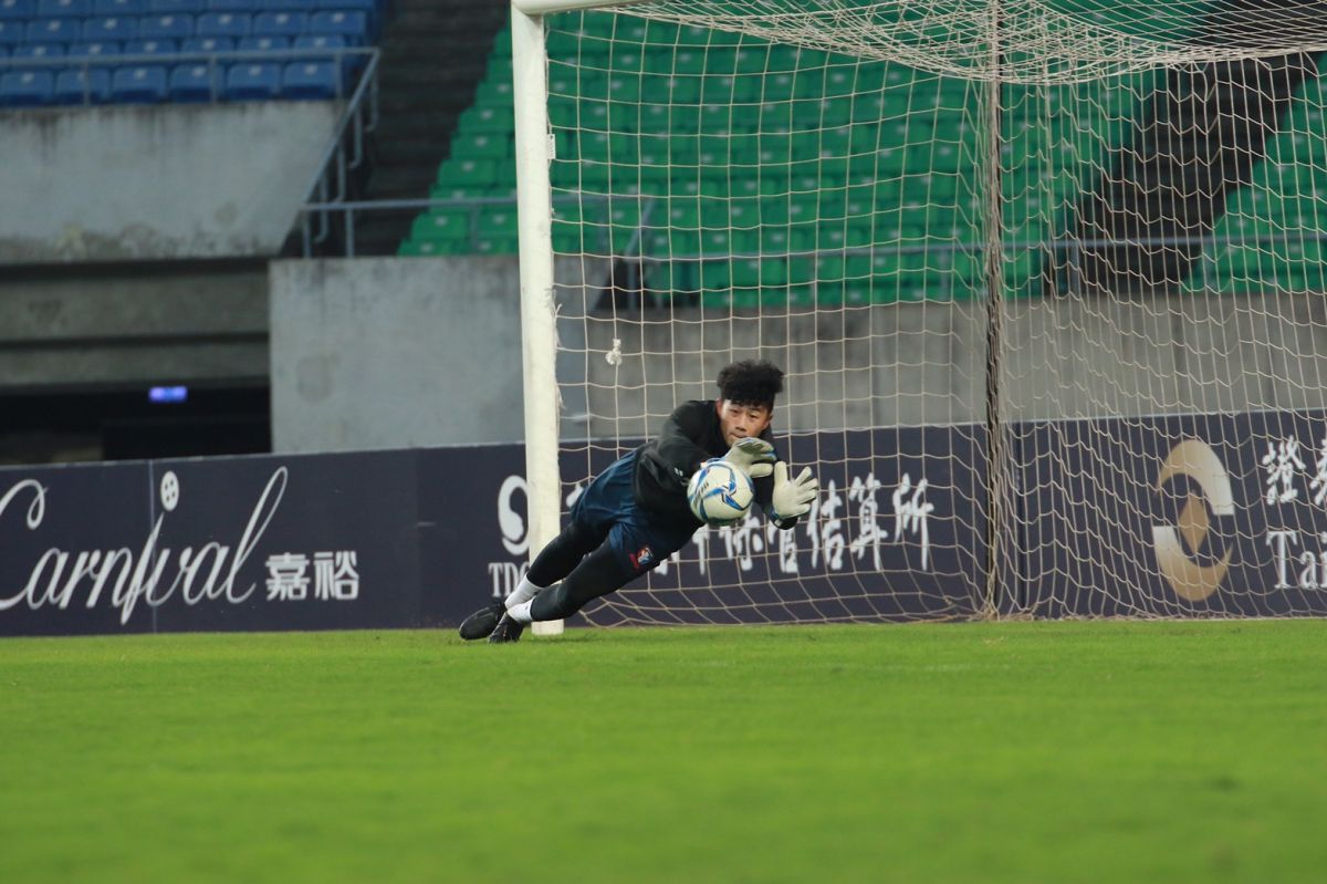 ▲中華隊門將潘文傑（圖／中華足協提供）