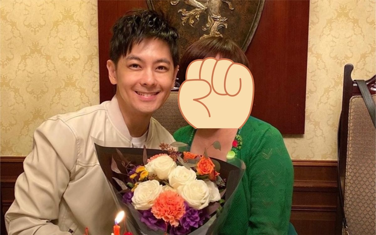 ▲林志穎分享母子合照，林媽的狀態掀起熱議。（圖／翻攝臉書）