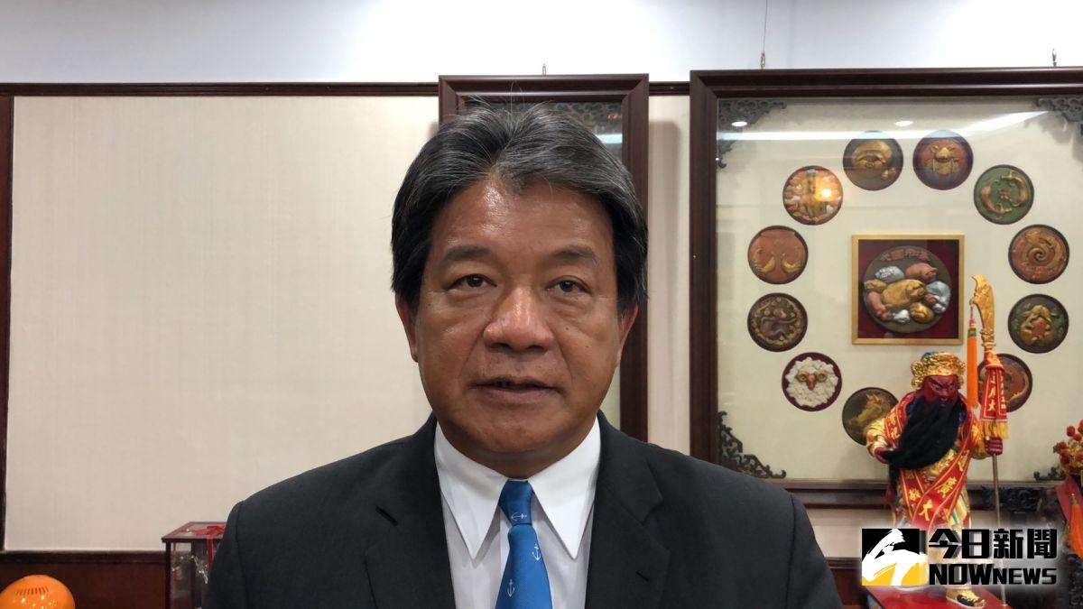 ▲台南市議長郭信良指出，「蔡賴配」被刻意操作，感覺像是在逼宮。（圖／記者陳聖璋攝，2019.10.16）