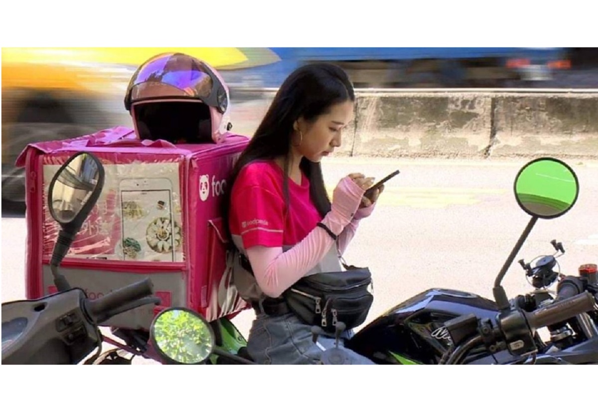 ▲外送員。（示意圖，與圖中人物無關／翻攝自臉書社團爆廢公社二館）