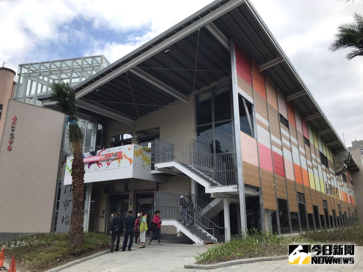 ▲南門市場為配合捷運萬大線興建改建，期間257攤先遷移至南門中繼市場。（圖／記者賴志昶攝）