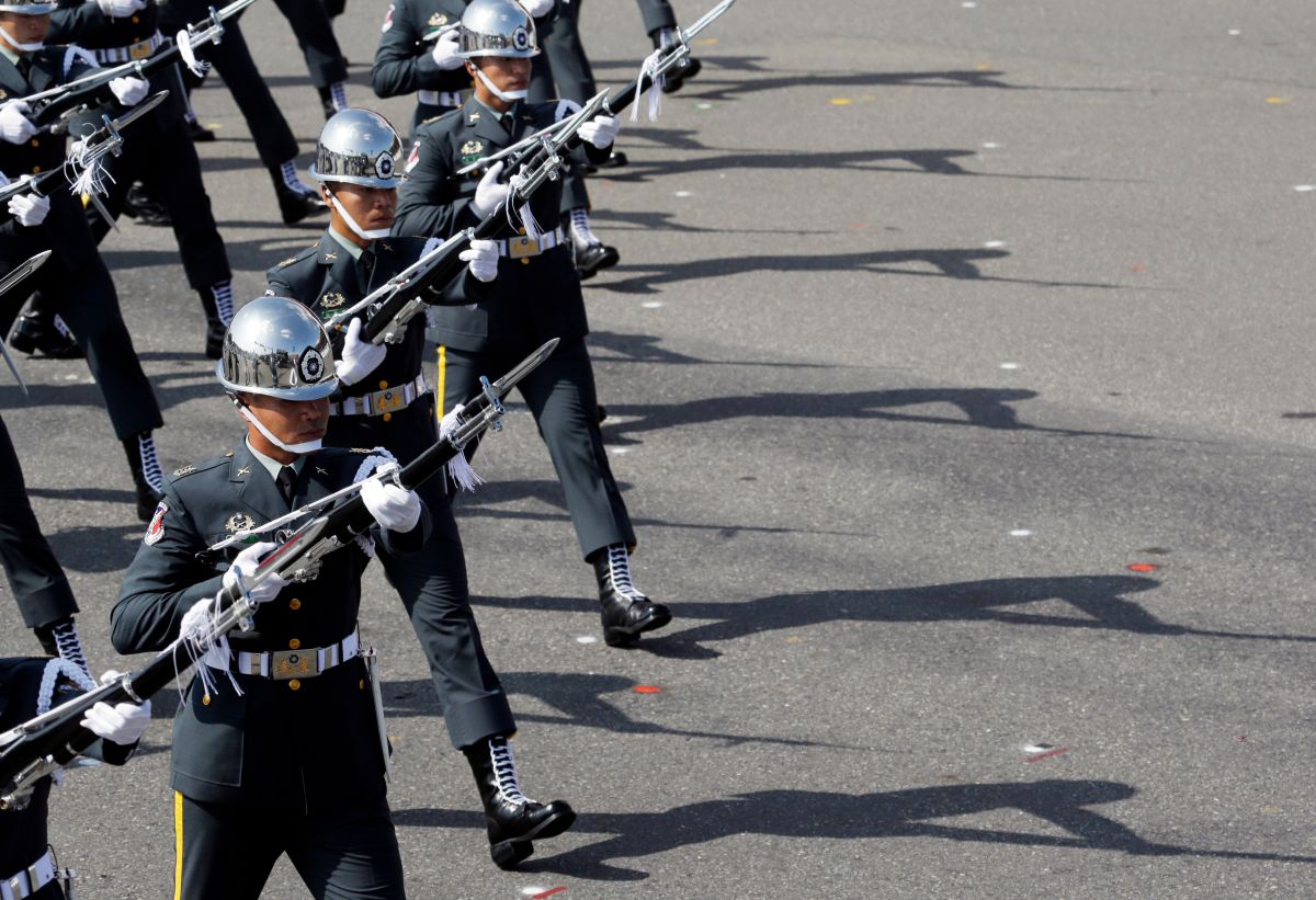 ▲對於國台辦指責台灣當局操弄「亡國感」，陸委會反嗆北京當局才是亡國感的製造者。圖為台灣日前慶祝雙十國慶照片。（圖／美聯社／達志影像）