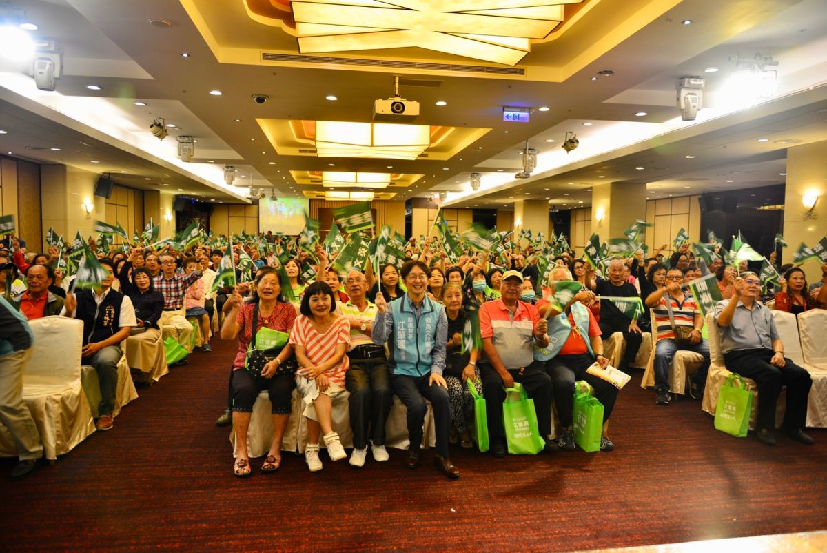 ▲議員江肇國領軍「陸軍兵團」，發揮地方組織戰力為台灣帶來力量。 (圖／柳榮俊翻攝)