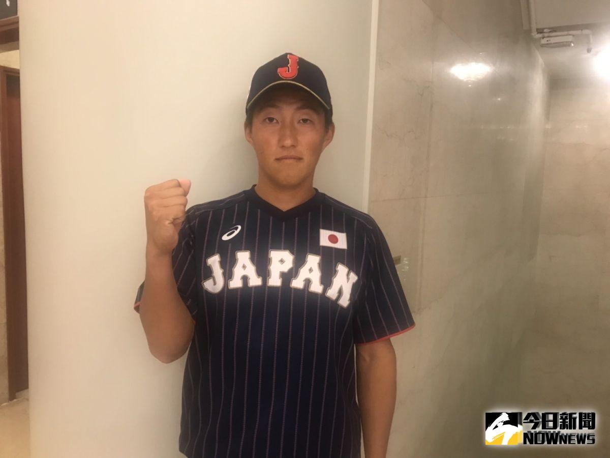 ▲亞錦賽日本隊代表小深田大翔在選秀會被樂天第一指名。（圖／記者雷明正攝影）