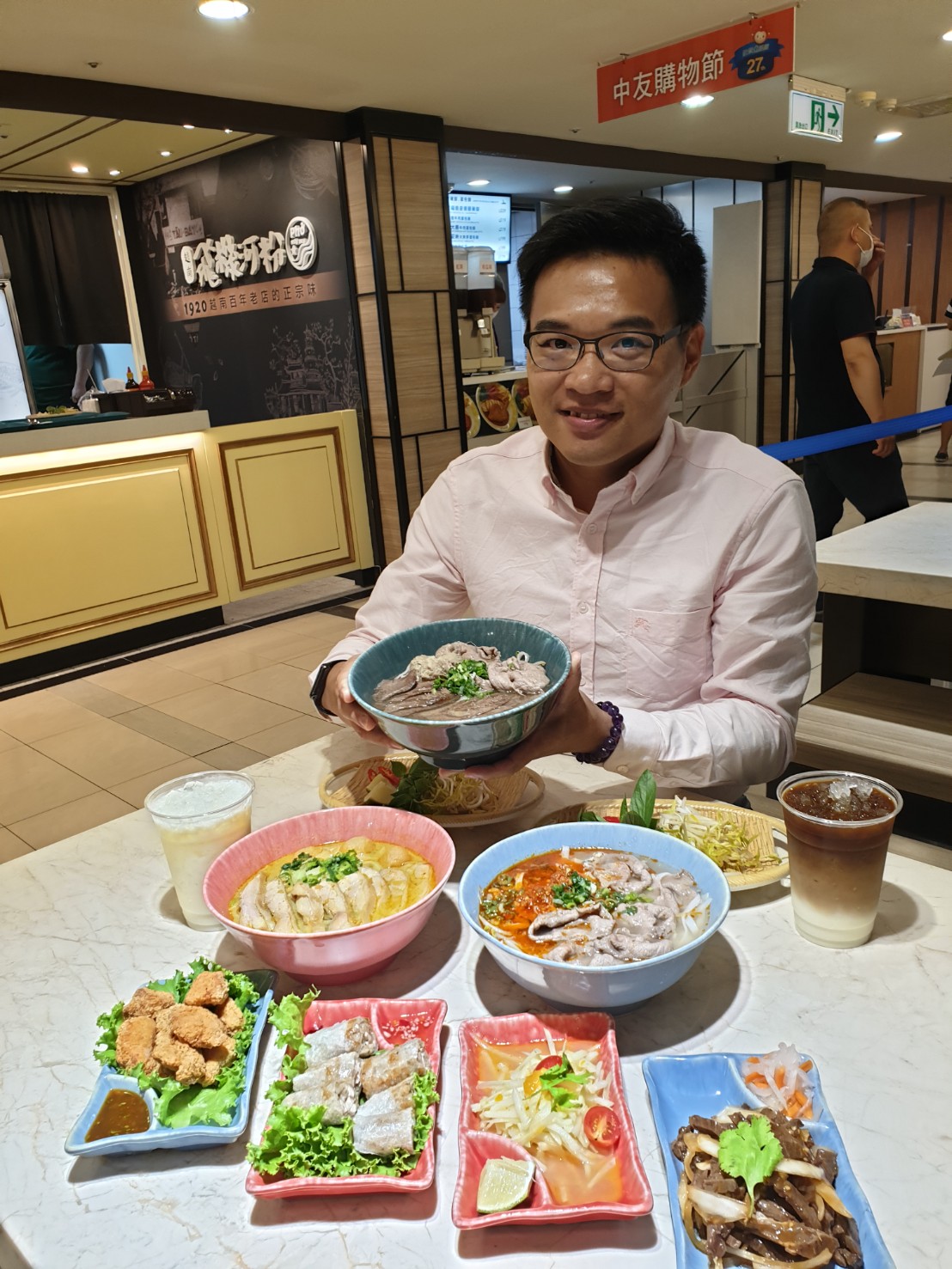 ▲豆府餐飲集團董事長吳柏勳豪氣的說，來自越南百年好滋味，一定能成為饕客必踩的美食熱點。（圖／金武鳳攝，2019.10.17)