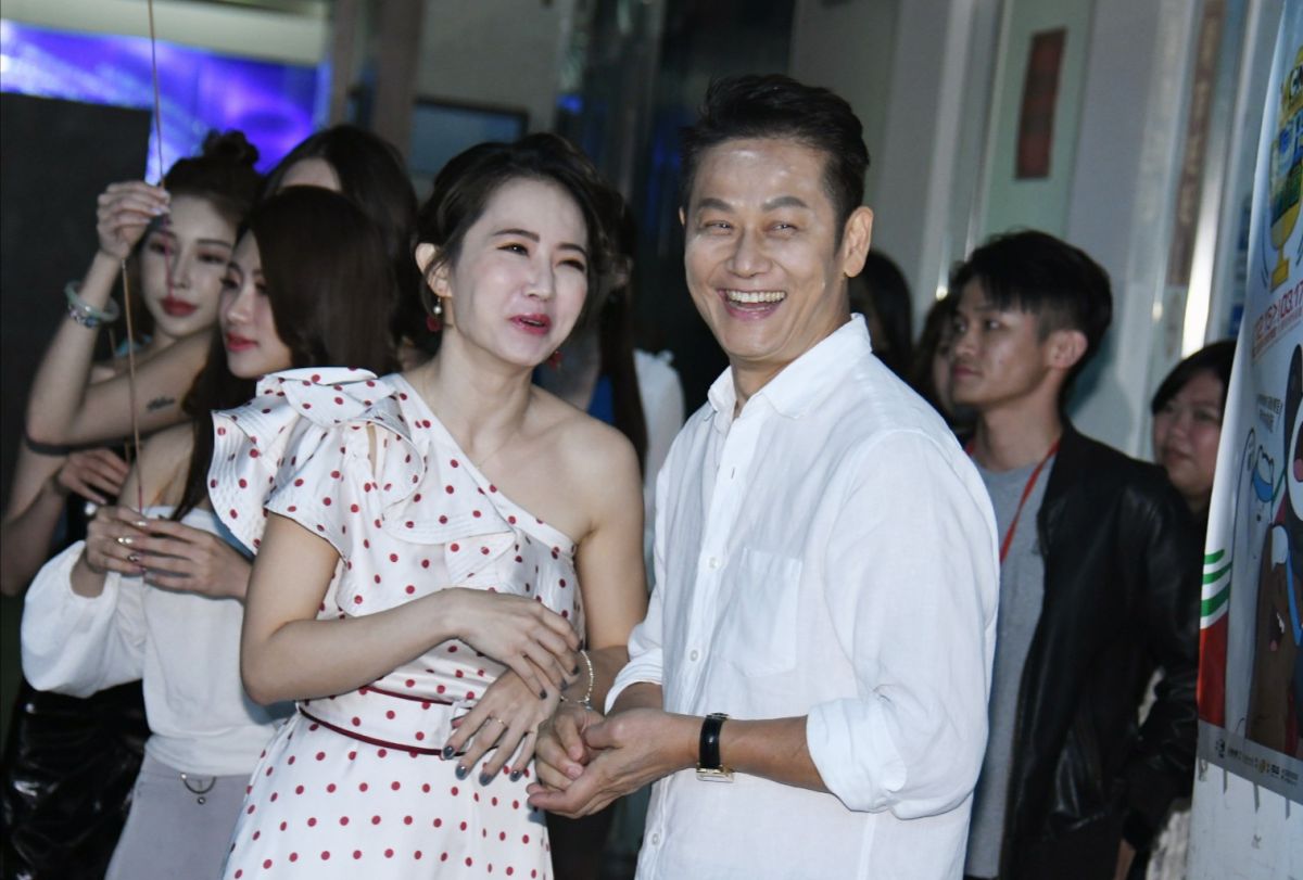 ▲謝忻正式復出與乃哥主持節目。（圖／NOWnews攝影中心）