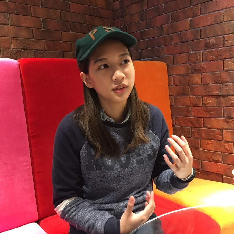 陳妤談起表演開心的分享。（圖／陳靖雯攝）