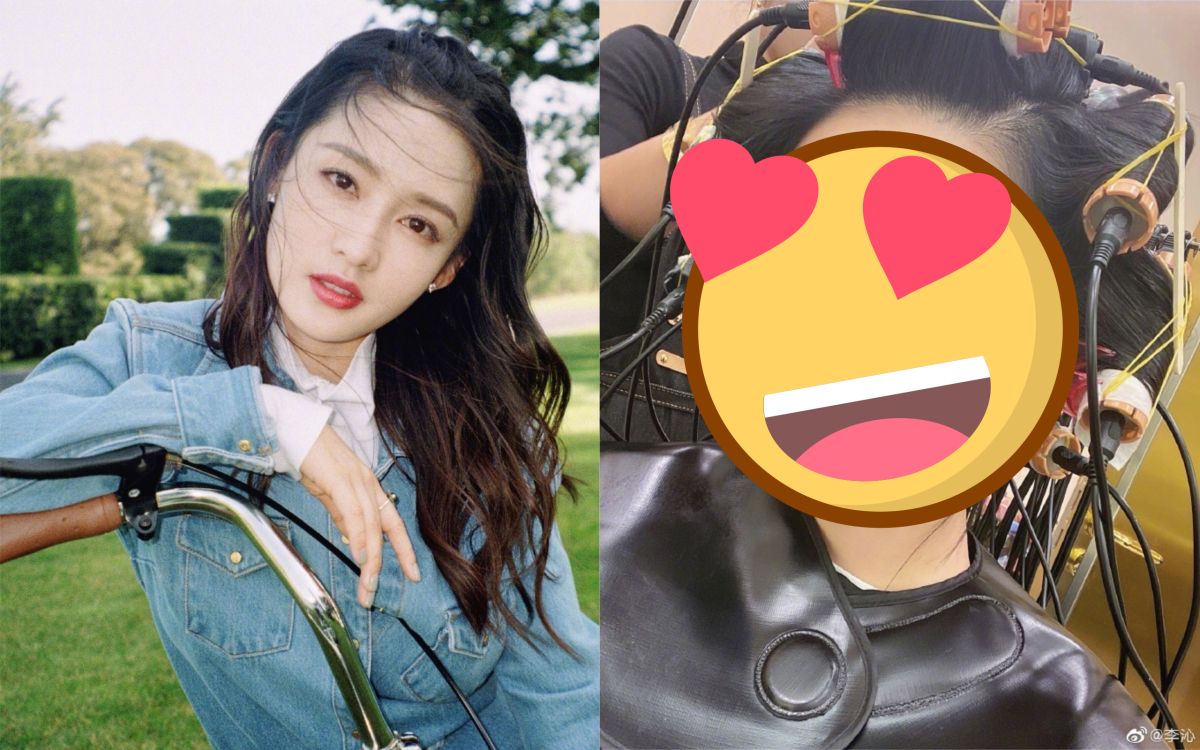 ▲大陸女星李沁素顏樣貌驚豔網友。（圖／翻攝微博）