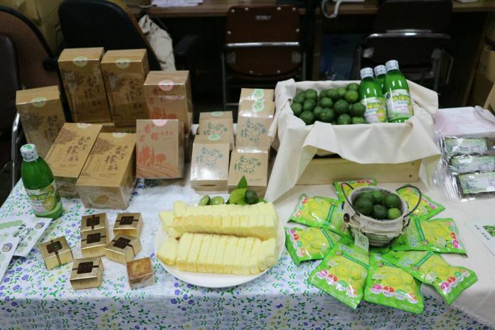 ▲台灣香檬目前除可榨汁、做保養品外，也可做為鳳梨酥、蛋糕、香腸等多樣化產品。（圖／農委會提供）