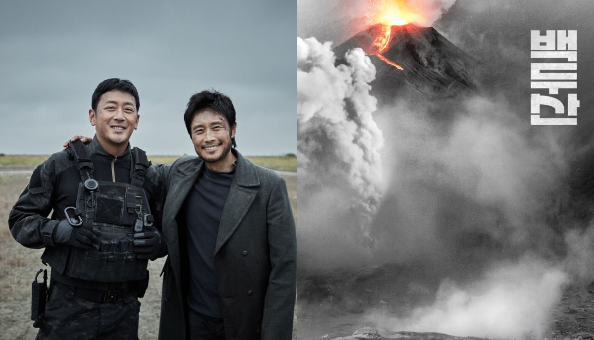 ▲河正宇、李炳憲片中協力阻止災難發生。（圖／車庫娛樂）