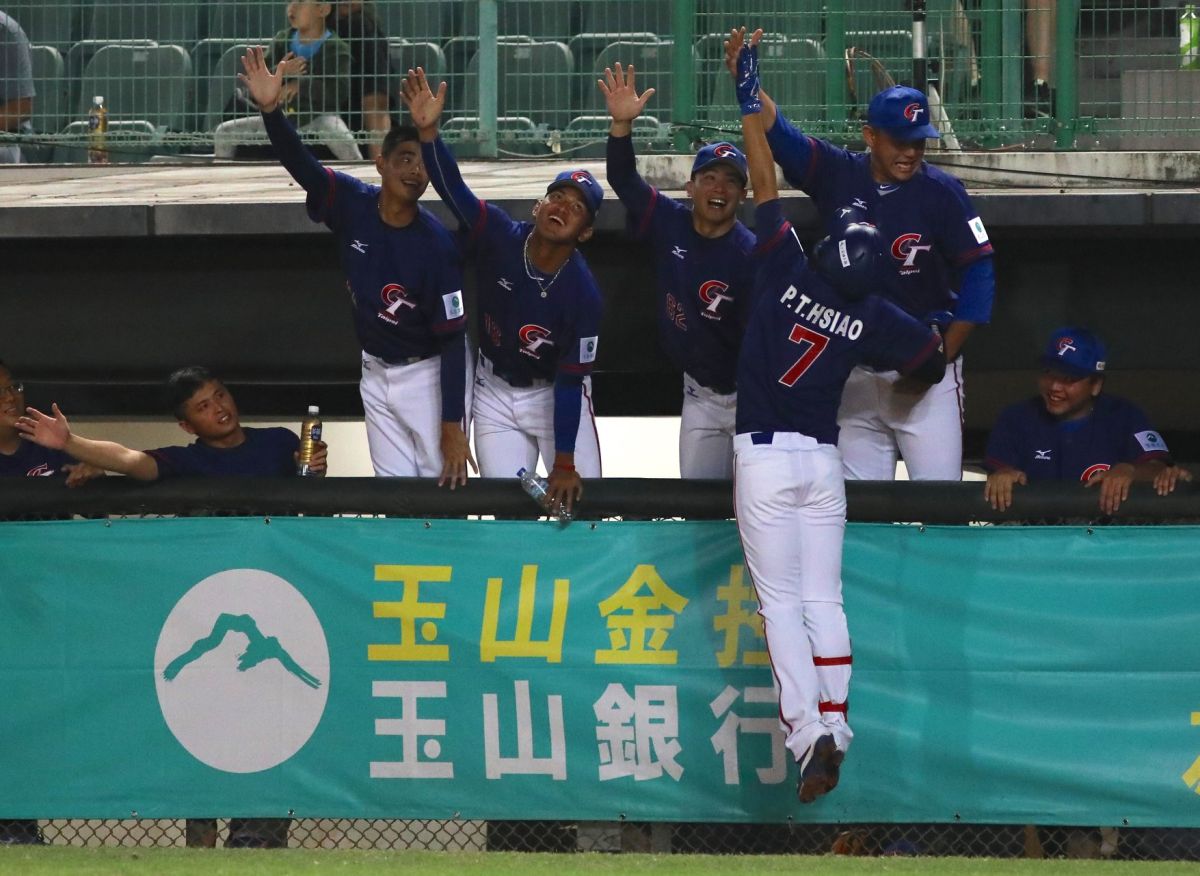 中華隊在亞錦賽奪勝。（圖／翻攝自中華民國棒球協會粉絲團）