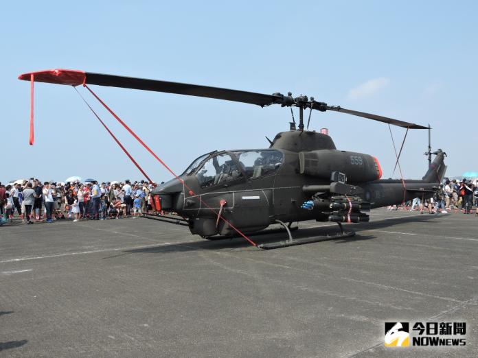 現場展示各式戰機及武裝直升機