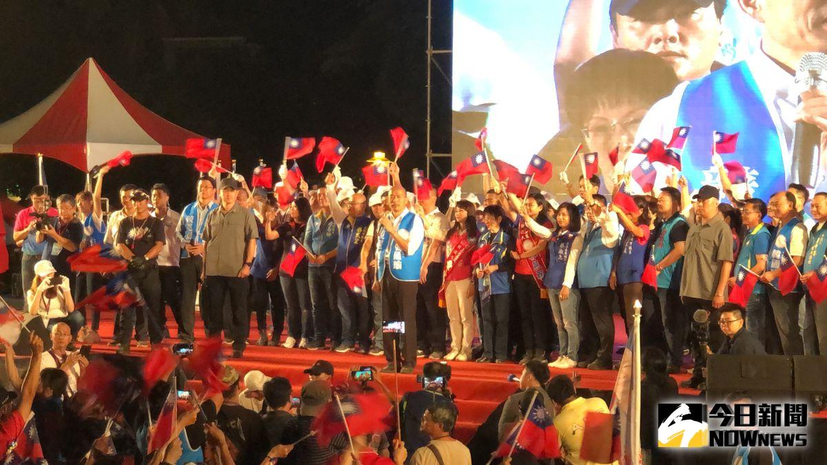 ▲國民黨總統參選人韓國瑜在台南的首場造勢，吸引近２萬韓粉到場。（圖／記者陳聖璋攝，2019.10.19）