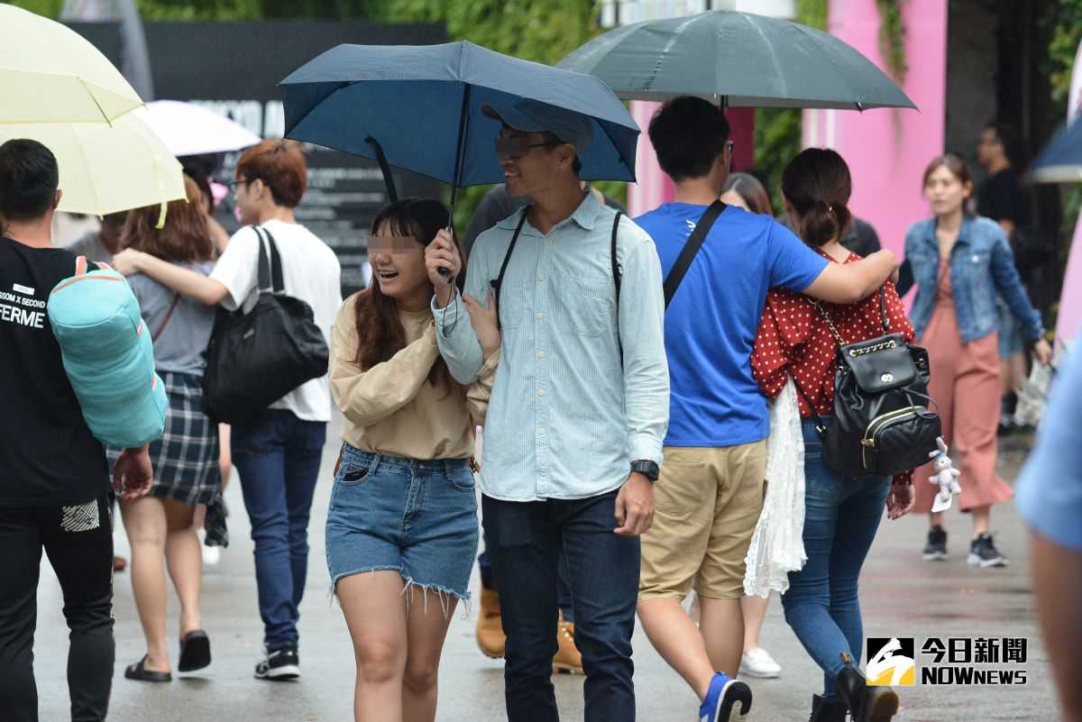 ▲中央氣象局指出，今（20）日持續受東北風影響，桃園以北及宜蘭仍有機會出現局部的短暫降雨，中南日夜溫差大。（圖／NOWnews資料照片）
