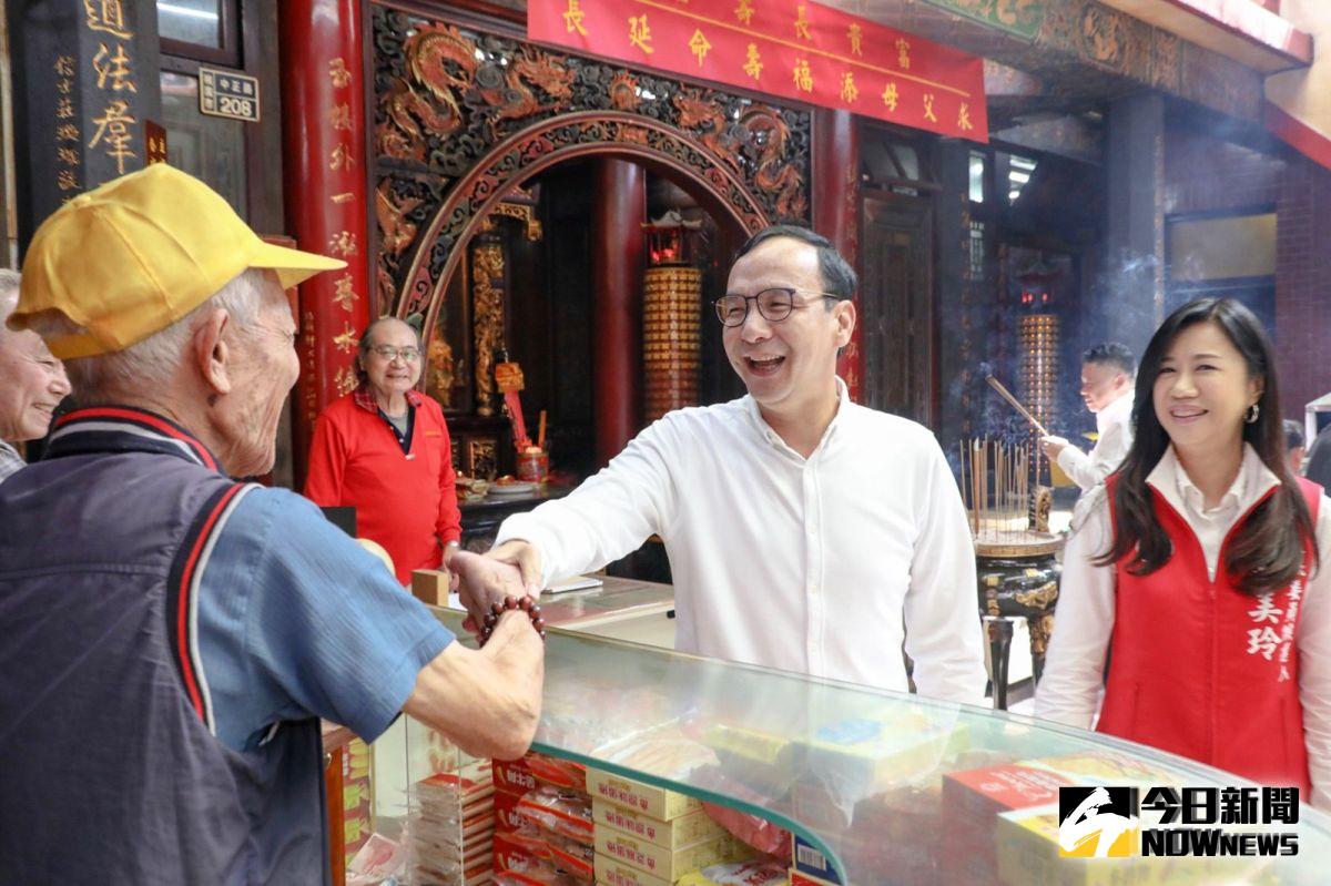 ▲朱立倫認為，國民黨首要需團結內部，第二是擴大爭取各種(方面)的支持，「不是同志也可以是好朋友」。（圖／記者李春台攝, 2019.10.20）