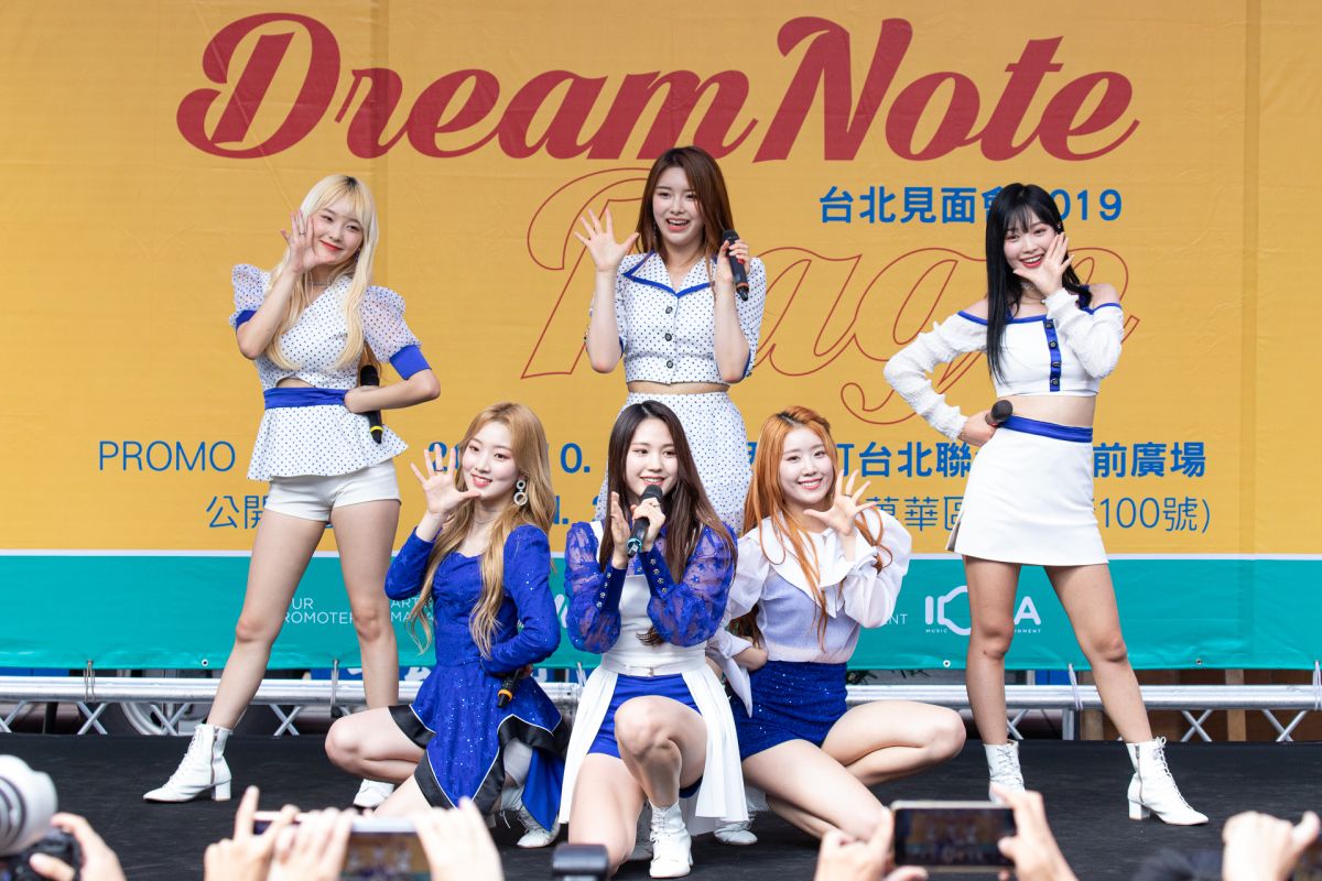 ▲DreamNote西門町粉絲見面會。（圖／記者陳雅蘭攝）