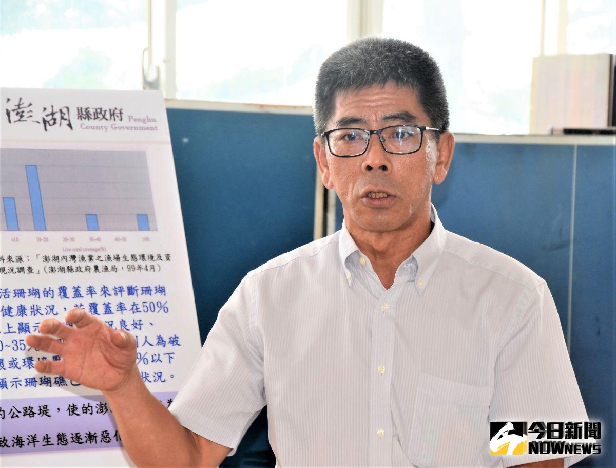 ▲立法委員楊曜為落實推動澎湖成為低碳島的信念，決定在2020年的大選中全國首創採取新形態的「低碳選舉」動員方式。（圖／記者張塵攝，2019.10.20）