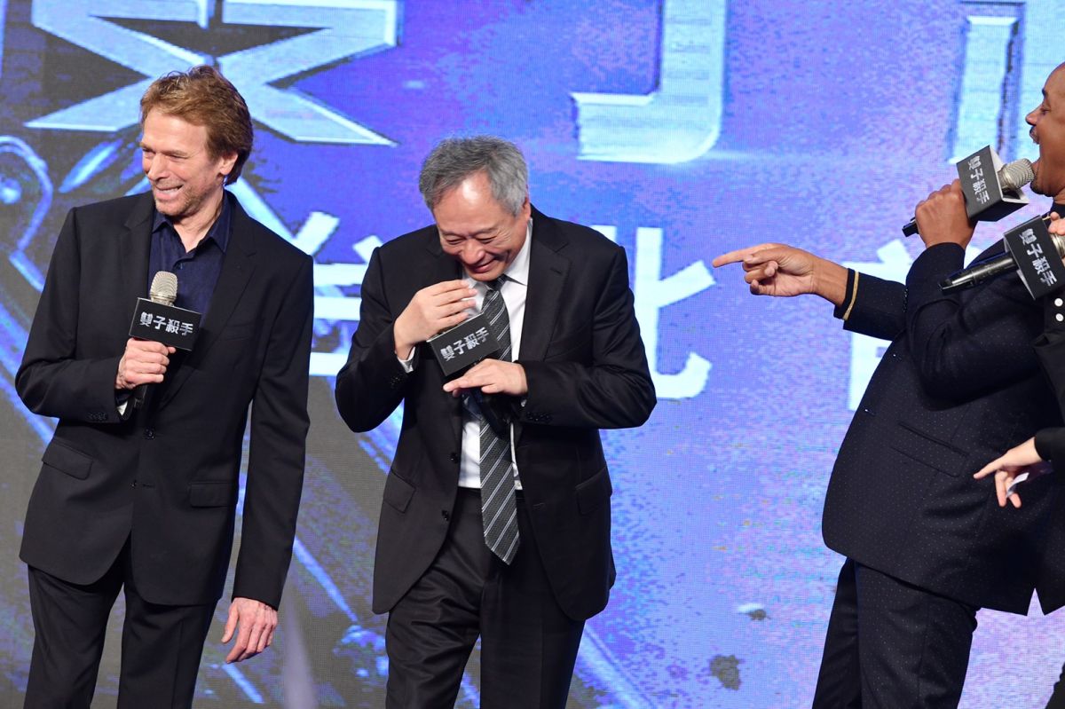 ▲李安在台上炫Beatbox口技。（圖／記者林柏年攝）
