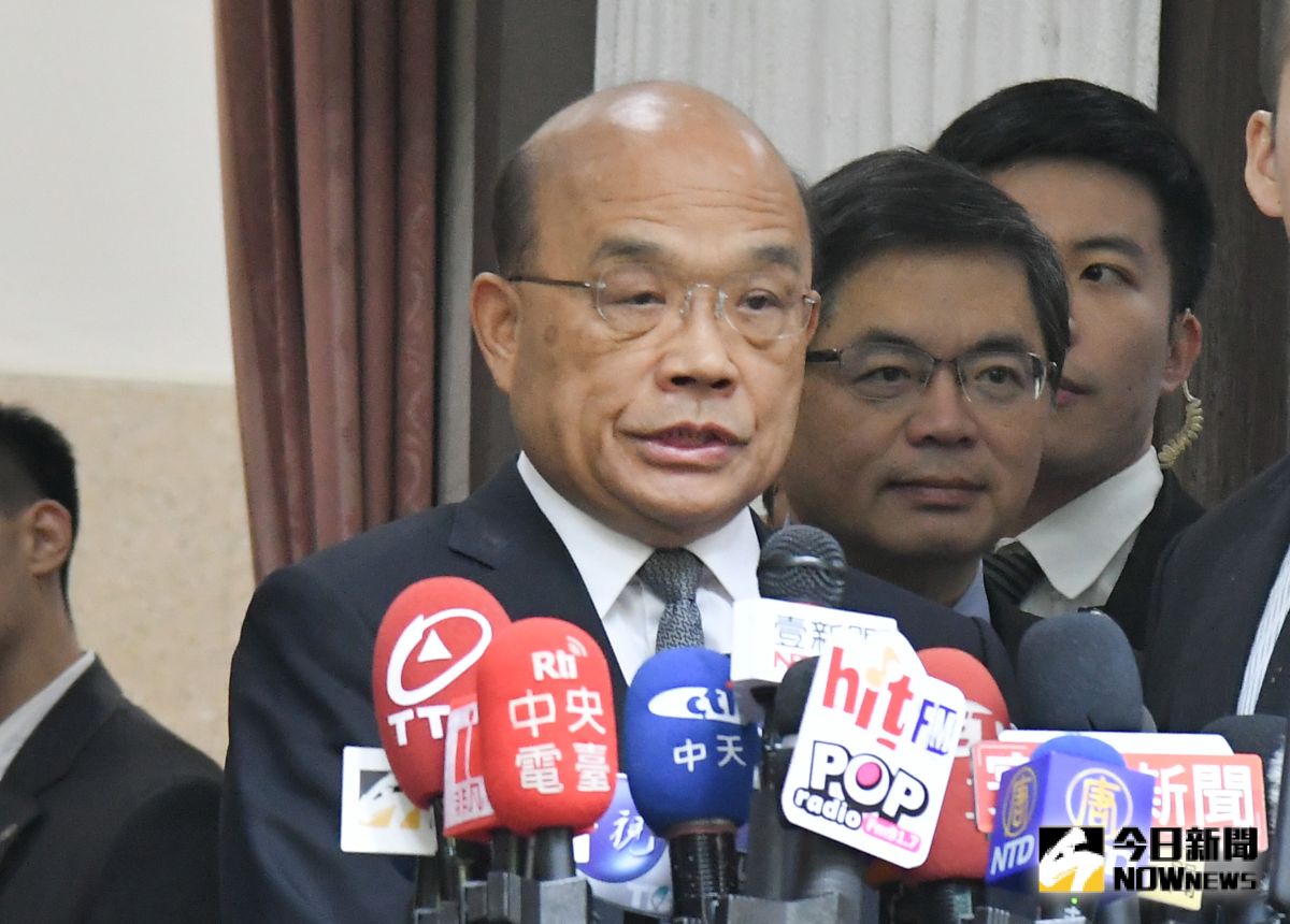▲行政院長蘇貞昌。（圖／記者葉政勳攝 , 2019.10.22）