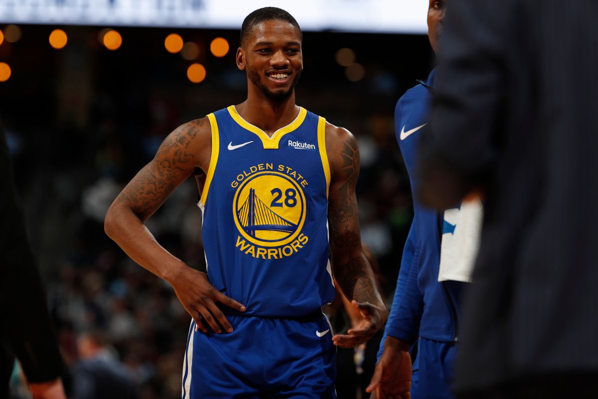 勇士前鋒Alfonzo McKinnie。（圖／美聯社／達志影像）