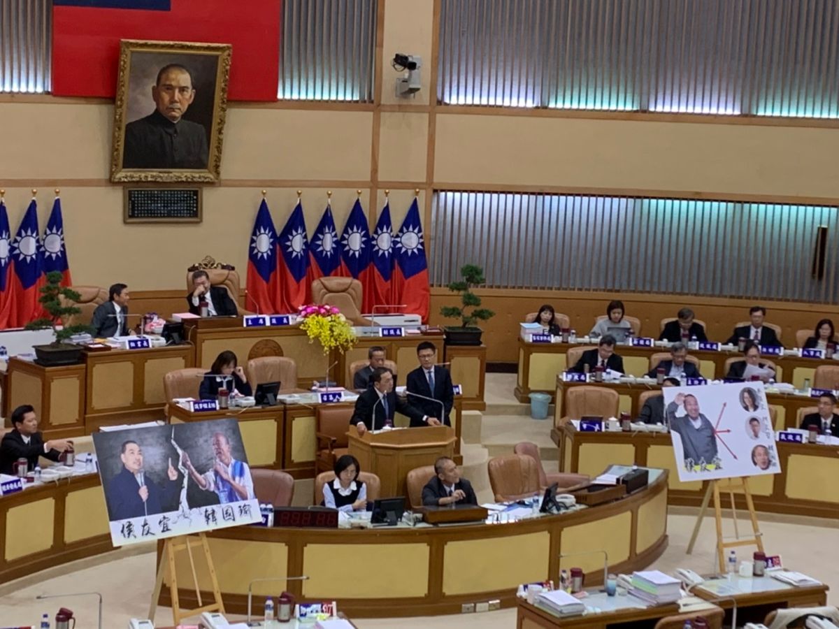 ▲侯友宜說，不應該把全部責任歸責給司法警察，並形容香港警察是民主與法治之間的夾心餅乾。（圖／記者宋原彰攝，2019.10.22）