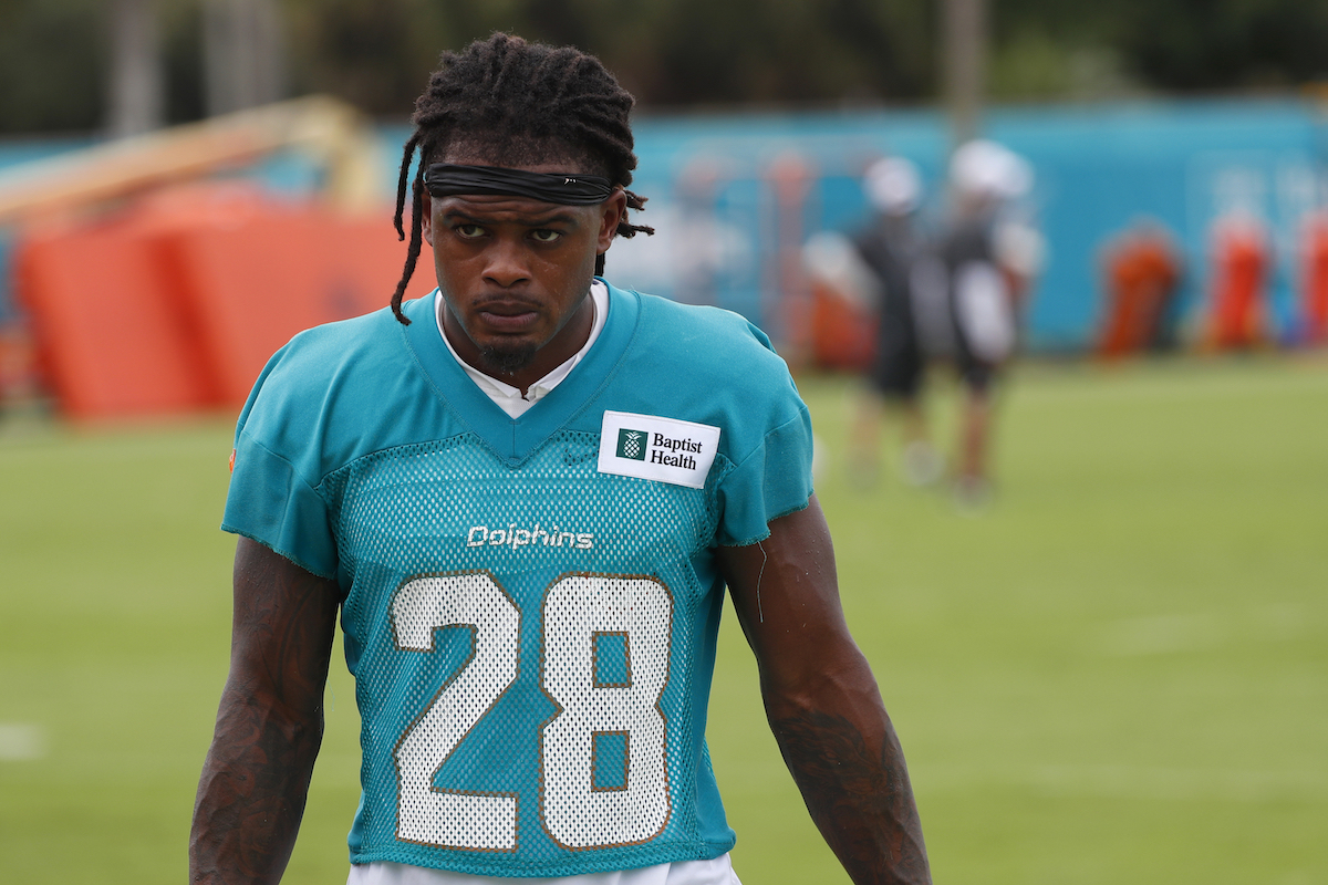 NFL海豚隊後衛Bobby McCain（圖／美聯社／達志影像）