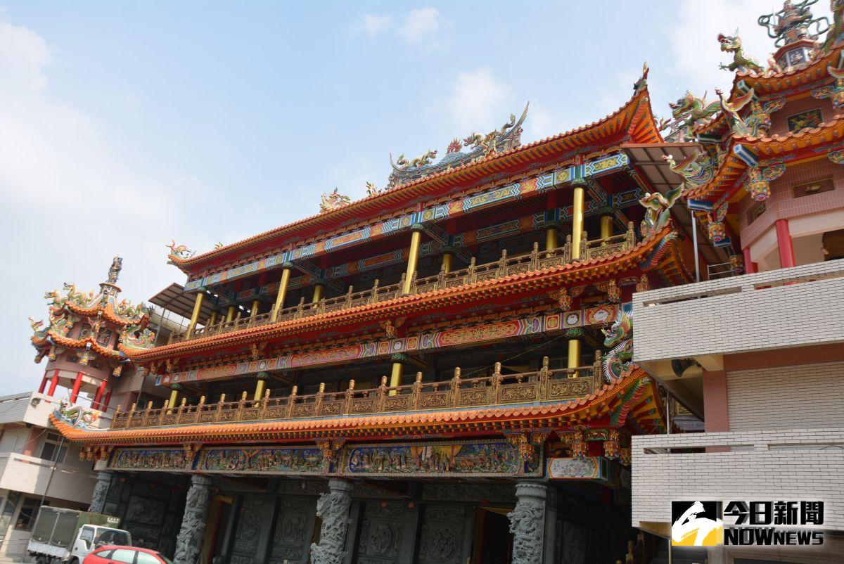 ▲尚在建造中的廣澤尊王廟。（圖／記者郭政隆攝影2019.10.22）