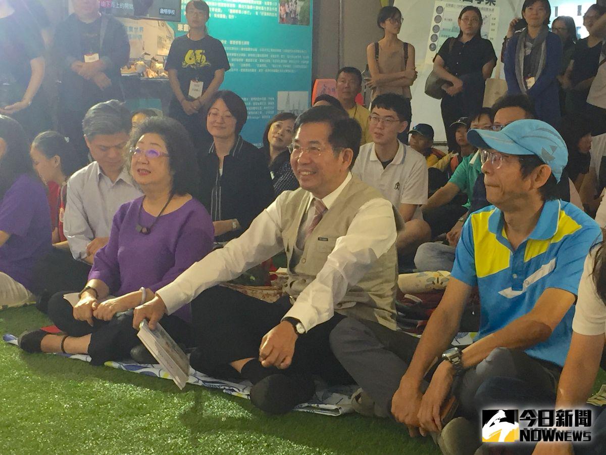 ▲教育部長潘文忠表示，不管透過山、海，甚至在都市裡，都有多重的學習面貌，孩子也希望學校師長的規劃安排，讓戶外教育成為他人生中相當重要的課程。（圖／記者黃仁杰攝,2019.10.23）