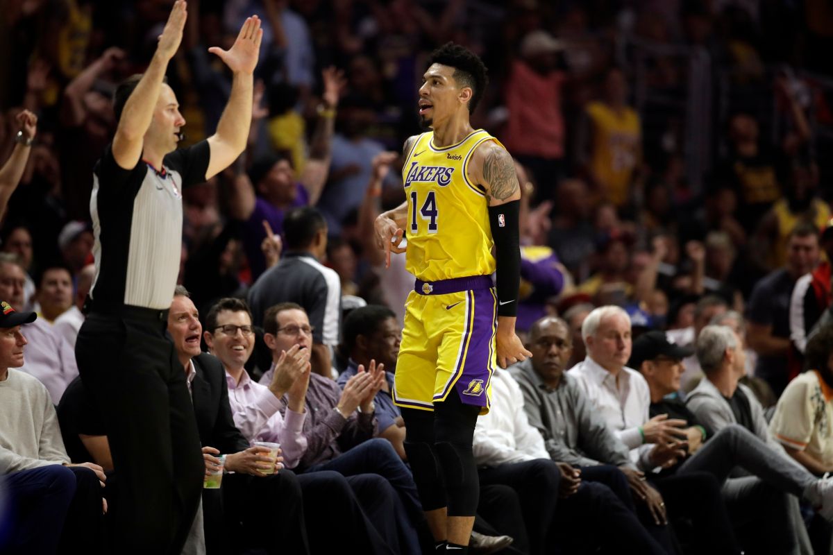 ▲射手Danny Green（左）曾在效力湖人期間獲得一枚冠軍戒。（圖／美聯社／達志影像）