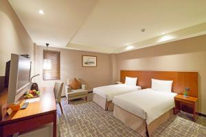 ▲除了透過旅宿業者官網，使用訂房網站也能享有觀光局住宿補助。（圖／福泰飯店集團）