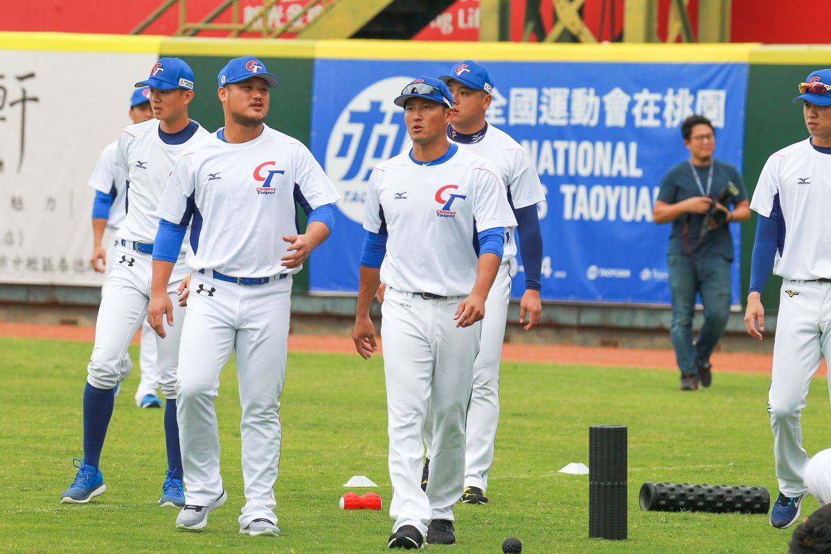 ▲世界棒球12強中華隊展開訓練。（圖／記者葉政勳攝 , 2019.10.23）